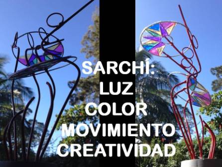 Escultura VIVA SARCHÍ y su proceso creativo